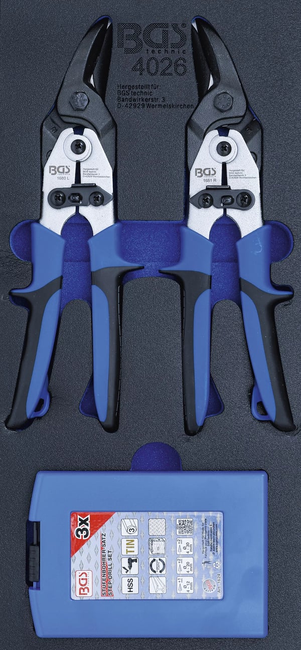 Miniatyrbild 1 av 4: BGS technic Tool Tray 1/3: Metal Shears