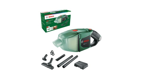 Bosch EasyVac 12 Skaftdammsugare, 2-i-1 Torr Utan påse Grön