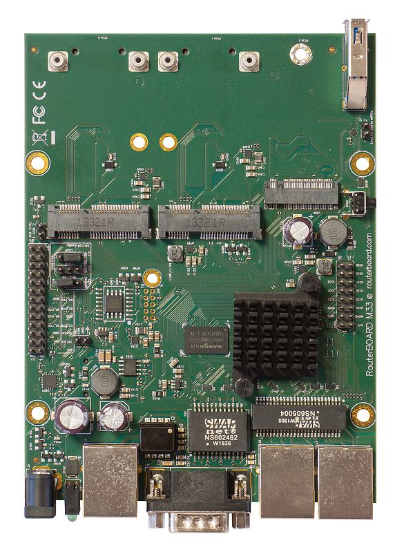 Mikrotik RBM33G kabelansluten router Svart, Grön, Grå Mikrotik RBM33G kabelansluten router Svart, Grön, Grå