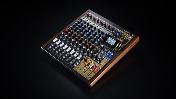 Tascam Model 12 12 kanaler 20 - 20000 hz Svart, Trä