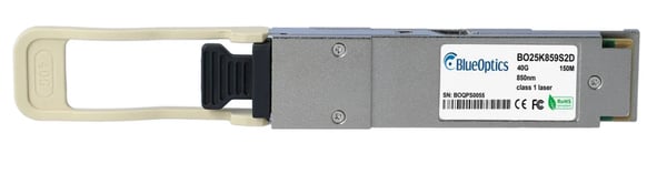 Miniatyrbillede 1 af 8: BlueOptics 3013936-E2-BO modul til netværksmodtager Fiberoptisk 40000 Mbit/s QSFP