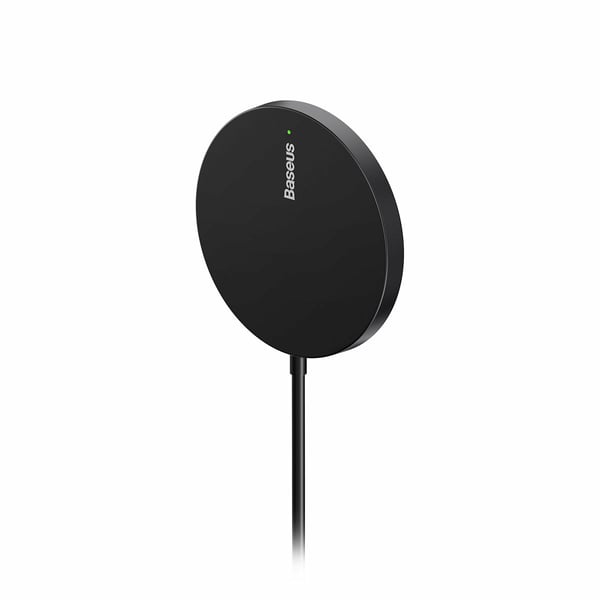 Miniatyrbillede 7 af 8: Baseus CCJJ040001 oplader til mobil enhed Hovedtelefoner, Mobiltelefon, Smartphone Sort USB Trådløs opladning Indendørs