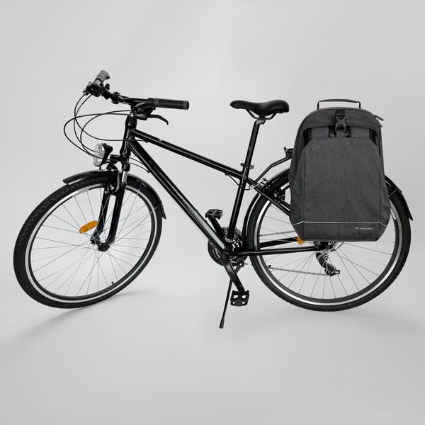 Miniatyrbillede 18 af 22: Wozinsky WBB33BK Sadel Cykelrygsæk 40 L Polyester Sort
