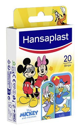 Hansaplast 4005800187858 klæbende bandage 20 stk