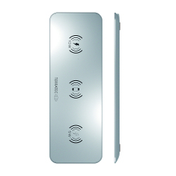 Miniatyrbillede 1 af 4: Terratec ChargeAIR All Universel Aluminium Trådløs opladning Indendørs