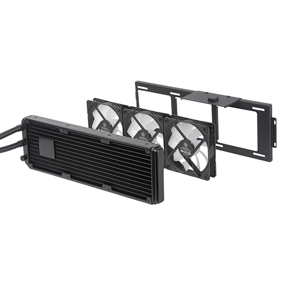 Miniatyrbild 5 av 14: Silverstone SST-SG17B datorväskor Kub Svart