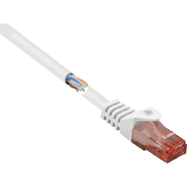 Miniatyrbild 1 av 4: Renkforce RF-5043884 nätverkskablar Vit 2 m Cat6 U/UTP (UTP)