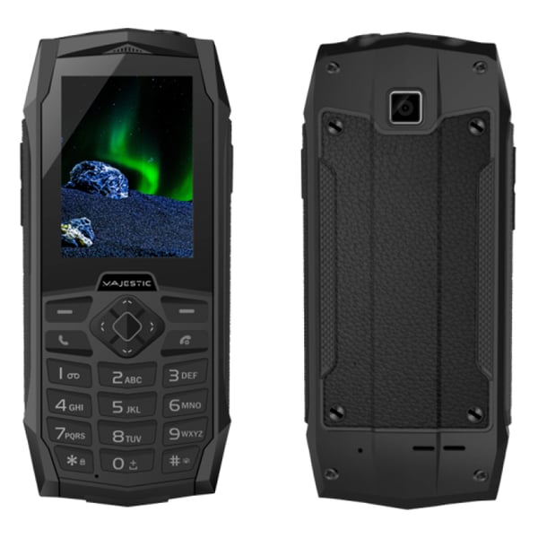 Miniatyrbillede 1 af 2: New Majestic Tank 6,1 cm (2.4") 156 g Sort Feature telefon
