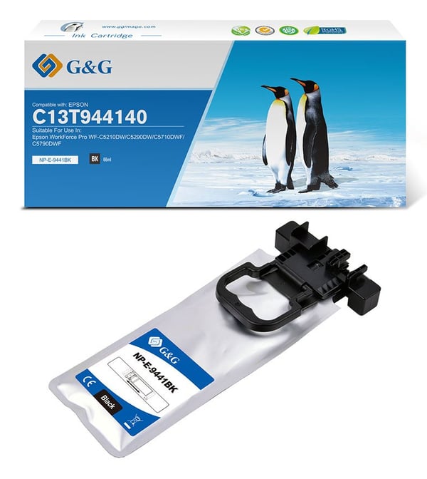 G&G 15979 blækpatron 1 stk Kompatibel Sort G&G 15979 blækpatron 1 stk Kompatibel Sort