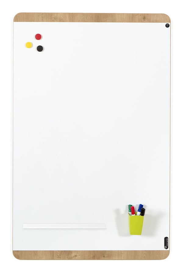 Rocada NAT6420 whiteboardtavla 750 x 1150 mm Melamin Magnetisk