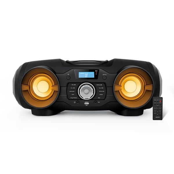 Miniatyrbillede 2 af 4: Sencor SPT 5800 bærbar stereosystem Digital 25 W FM Sort MP3-afspilning
