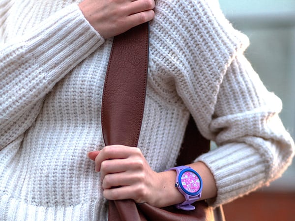 Miniatyrbillede 5 af 10: Tracer Smartwatch SMK3 SLAY PK 4,7 cm (1.85") TFT 45 mm Digital 240 x 296 pixel Berøringsskærm Lyserød