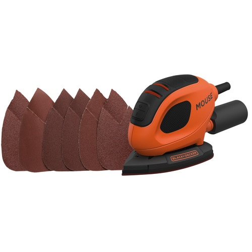 Miniatyrbillede 3 af 6: Black & Decker BEW230 Slibemus 11000 rpm Sort, Orange 55 W