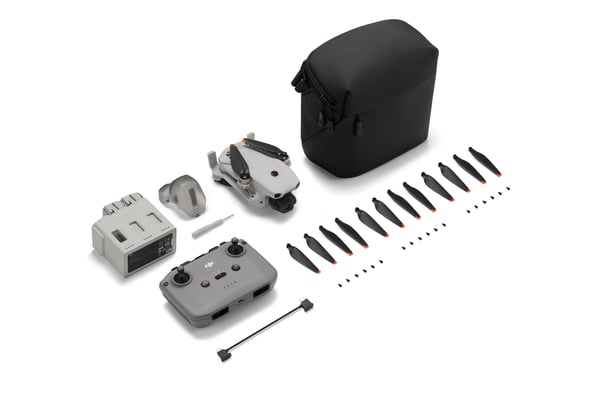 DJI Lito 1 Fly More Combo 4 rotorer Quadrokopter 48 MP 3840 x 2160 pixel 2590 mAh Grå