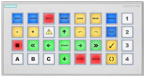 Miniatyrbillede 1 af 3: Siemens SIMATIC HMI KP32F PN
