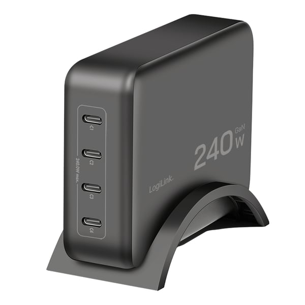 LogiLink PA0353 mobilladdare Universal Svart AC Snabb laddning inomhus