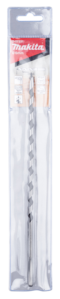 Miniatyrbillede 2 af 3: Makita D-07331 borehoved Snegleborebit 1 stk