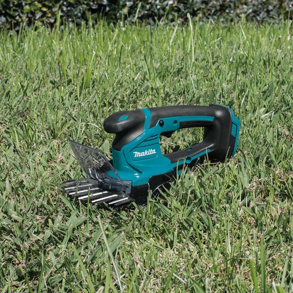 Makita DUM604Z batteridreven græssaks 20 cm 18 V Sort, Blå