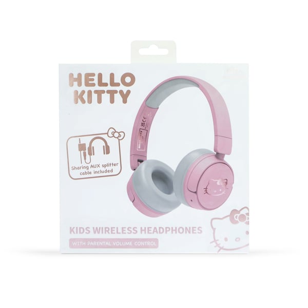 OTL Technologies Hello Kitty Hovedtelefoner Kabel & trådløs Headset Musik USB Type-C Bluetooth Lyserød, Blå