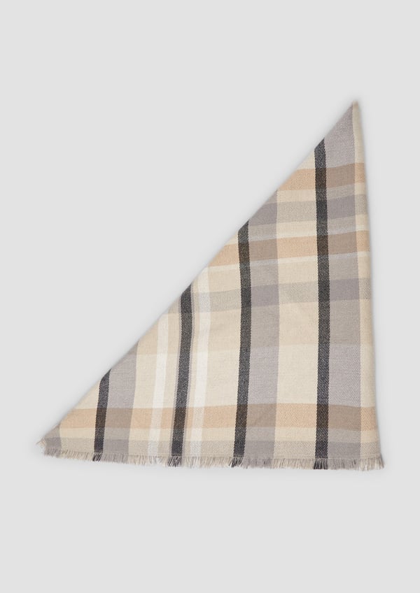 s.Oliver 2169580.80N9.ONESIZE halsbeklädnad Beige