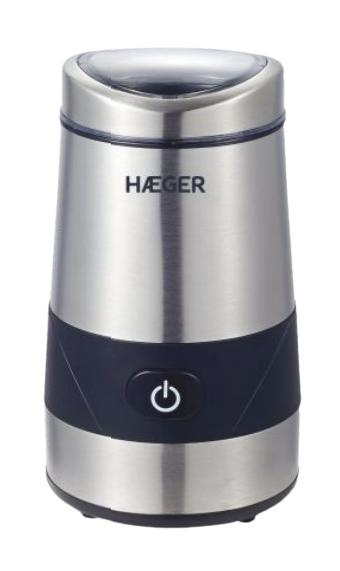 Haeger CG-200.001A kaffemølle 200 W Sort, Rustfrit stål Haeger CG-200.001A kaffemølle 200 W Sort, Rustfrit stål