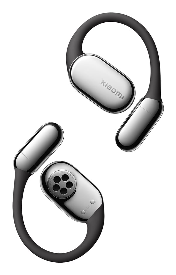 Pikkukuva 4 / 4: Xiaomi OpenWear Stereo Pro Kuulokkeet True Wireless Stereo (TWS) Ear-hook, Avoin korva (open-ear) Puhelut/Musiikki Bluetooth Musta, Hopea