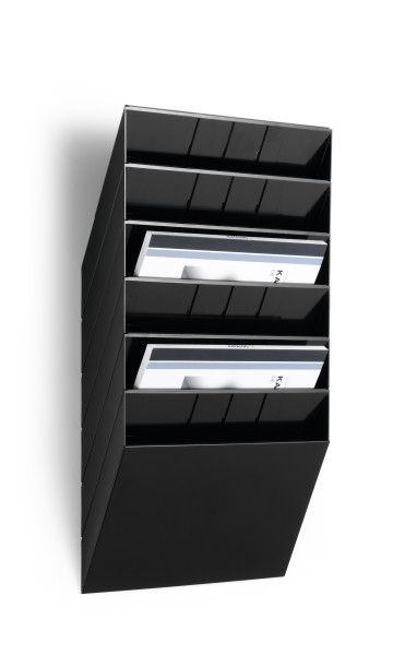 Durable 1709785060 bogreol Sort
