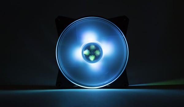 Cooler Master MasterFan Pro 140 Air Flow RGB Suoritin Tuuletin Musta, Läpinäkyvä