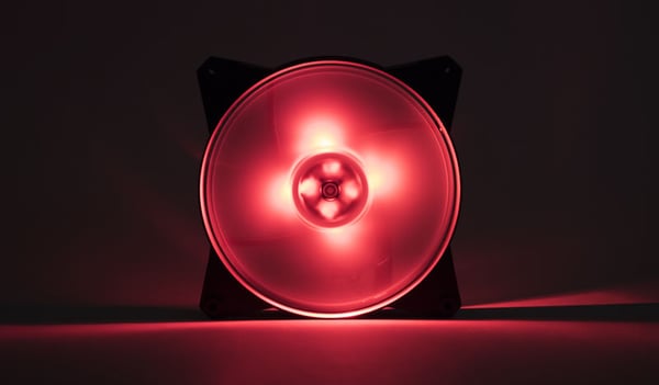 Cooler Master MasterFan Pro 140 Air Flow RGB Suoritin Tuuletin Musta, Läpinäkyvä