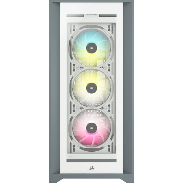 Miniatyrbild 1 av 17: Corsair iCUE 5000X RGB Midi Tower Vit