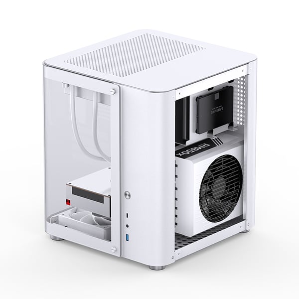 Miniatyrbild 3 av 22: Jonsbo TK-1 2.0 Mini Tower Vit