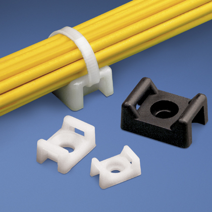 Panduit TM1S6-C kabelbinderbeslag Hvid Nylon