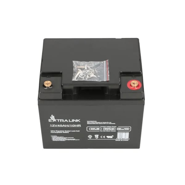 Miniatyrbillede 4 af 20: Extralink AKUMULATOR BATTERY ACCUMULATOR AGM 12V 45AH Blybatterier (VRLA) 45 At