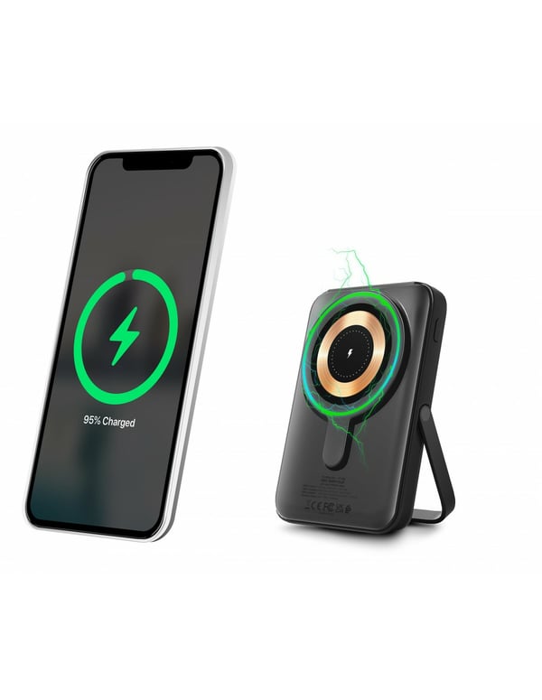 Miniatyrbillede 5 af 7: Urban Factory MWP10UF powerbank 10000 mAh Sort