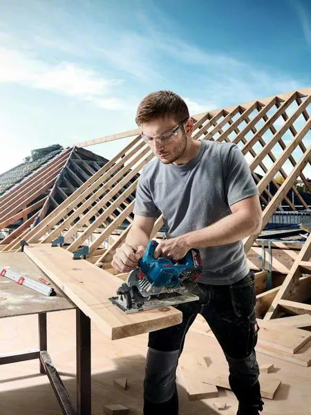 Bosch GKS 185-LI 16,5 cm Sort, Blå, Grå 5000 rpm