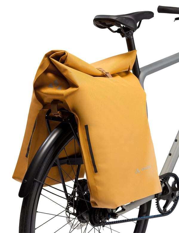 Miniatyrbild 2 av 10: VAUDE 452023170000 cykelväska och -korg Bak 23 l Polyamid, Polyester, Polyuretan, Termoplastisk polyuretan (TPU) Svart, Gul
