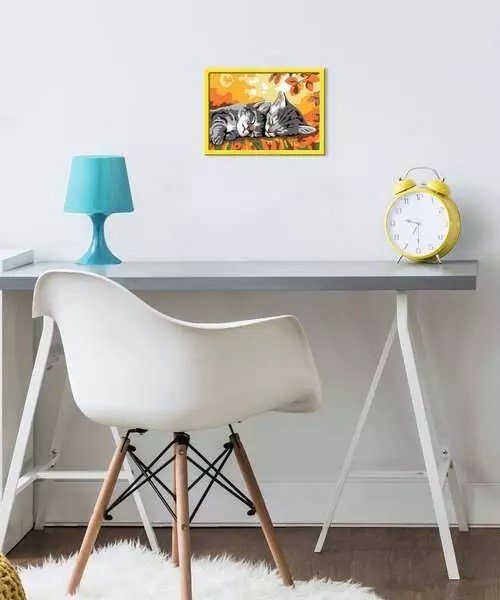 Pikkukuva 2 / 6: Ravensburger CreArt Kids - 13x18cm - Deux chatons couchés