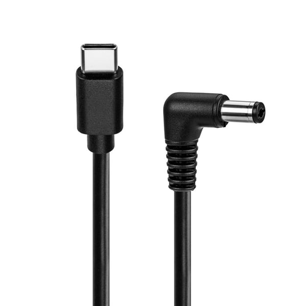 Goobay 78968 virtajohto Musta 0,5 m USB C DC