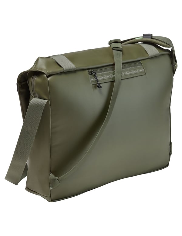 VAUDE Mineo Messenger 22 Termoplastisk polyurethan (TPU), Polyester Kaki Unisex Messenger taske