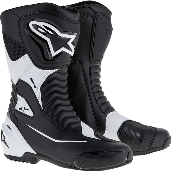Alpinestars 2223517-12-46 moottoripyöräjalkine Mies Aikuinen Musta, Valkoinen
