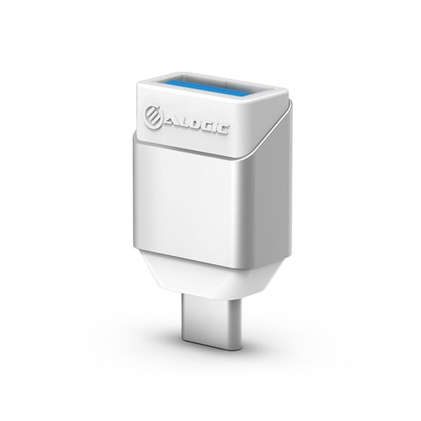 Miniatyrbillede 3 af 3: ALOGIC ULCAMN-SLV kabel kønsskifter USB C USB A Sølv