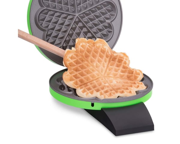 Cloer 1627-14 vaffeljern 5 vaffel/vafler 930 W Sort, Grøn