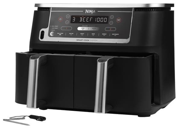Ninja AF451EU frituregryde Enkelt 9,5 L 2470 W Varmluftsteger Sort