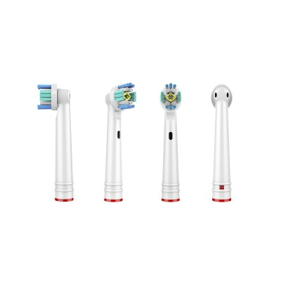 Küken 34250 tandborsthuvuden 4 styck Vit Küken 34250 tandborsthuvuden 4 styck Vit
