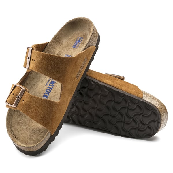 Miniatyrbild 2 av 9: Birkenstock Arizona Soft Footbed Sandaler Unisex Brun