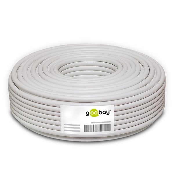 Pikkukuva 2 / 6: Goobay 67751 audiokaapeli 25 m Valkoinen
