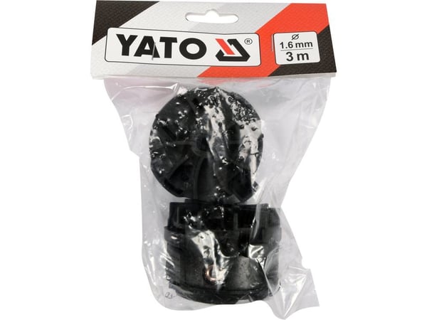 Yato YT-85015 børsteskærer & strengtrimmerer 24 cm Batteri Sort, Metallic, Rød