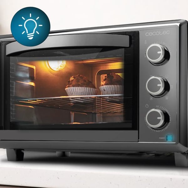 Miniatyrbild 8 av 9: Cecotec 03818 ugnar 26 l 1500 W Svart