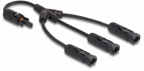 DeLOCK 88225 kabelsplitter eller -samler Kabelfordeler Sort DeLOCK 88225 kabelsplitter eller -samler Kabelfordeler Sort