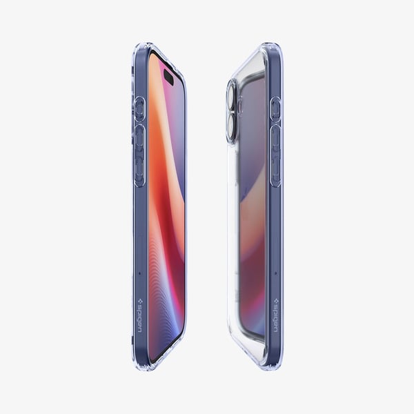 Spigen Ultra Hybrid matkapuhelimen suojakotelo 17 cm (6.7") Suojus Sininen, Läpinäkyvä